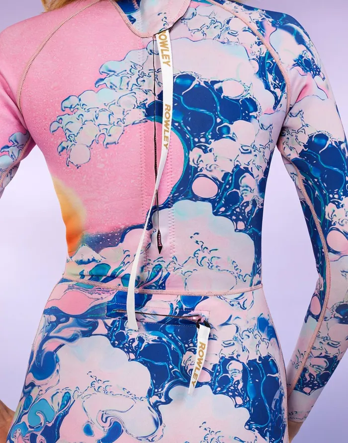 Wave Wetsuit 8211 Pnkbl Women Cynthia Rowley Surf and Swim