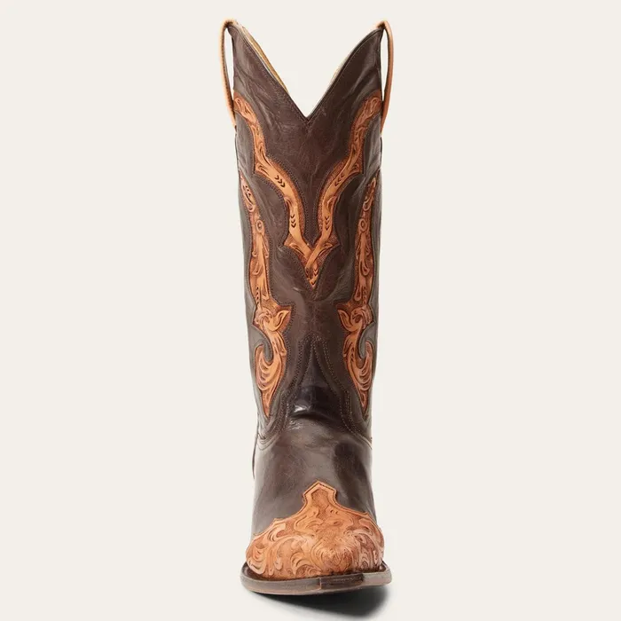 Western Women Stetson Hartley Boots Brown
