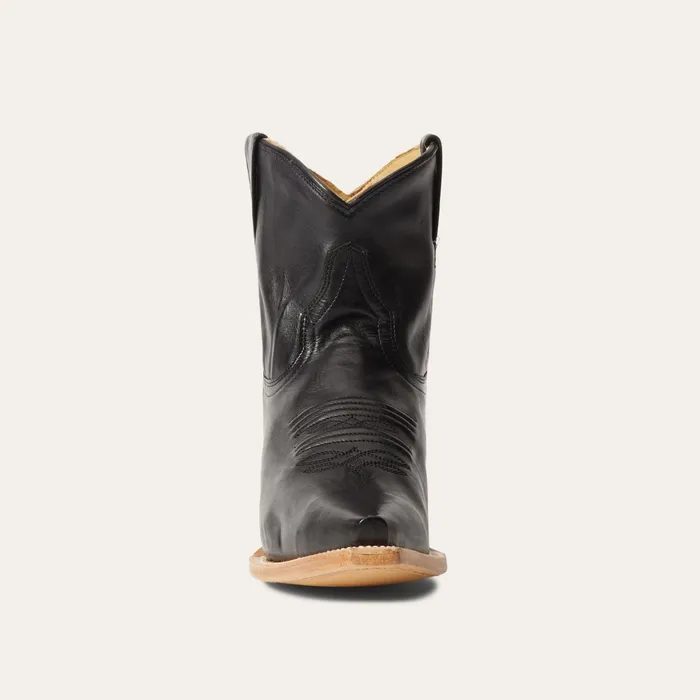 Western Women Stetson Riley Shorty Boots Black