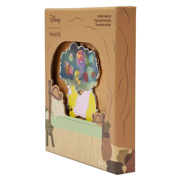 Winnie The Pooh HeffaDream Lenticular Pin Unisex Loungefly Enamel Pins