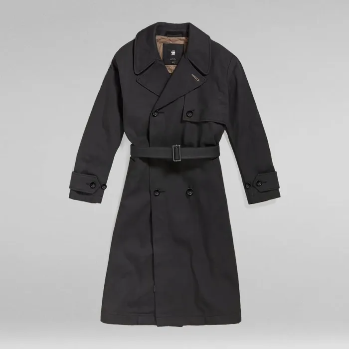 Winter Coats Women GStar RAW High Trench Raw Denim