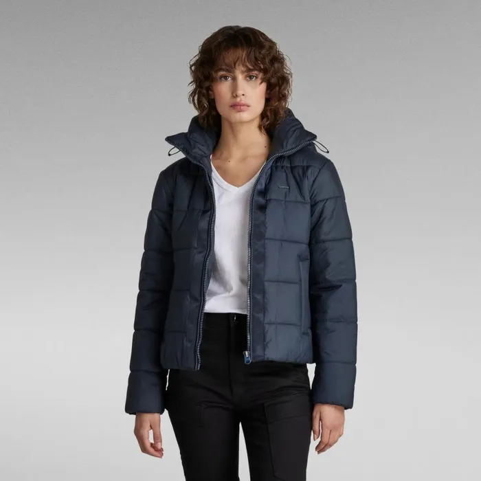 Winter Coats Women GStar RAW Meefic Hooded Padded Jacket Salute