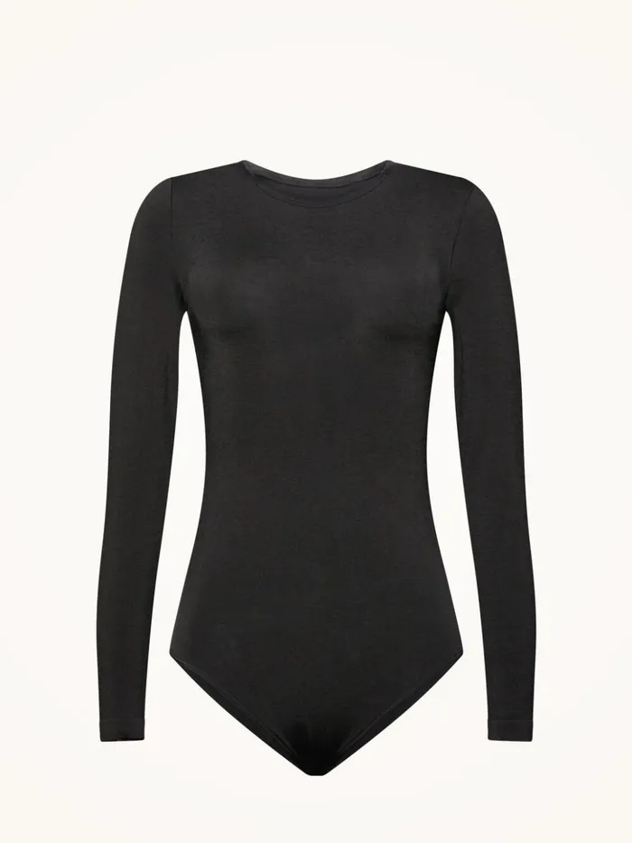 Wolford Berlin Body Black Women Longsleeve Bodies