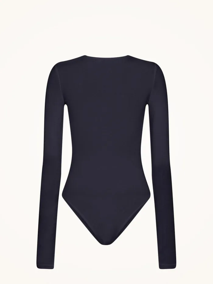 Wolford Berlin Body Deep Night Women Longsleeve Bodies