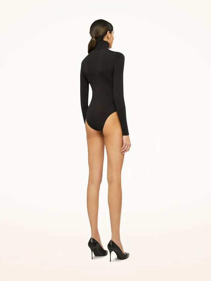 Wolford Colorado Body Black Women Longsleeve Bodies