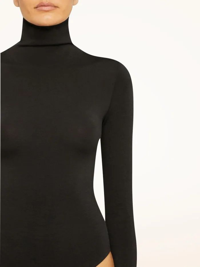 Wolford Colorado Body Black Women Longsleeve Bodies