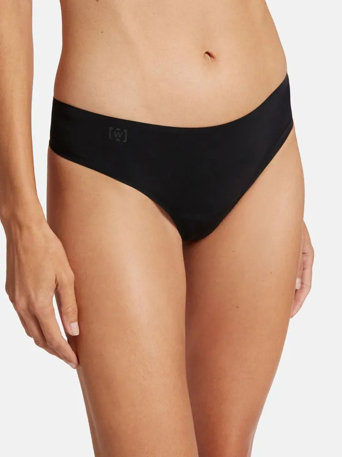 Wolford Pure String Black Women Bras and Bottoms Wolford Pure String Black Women Bras and Bottoms