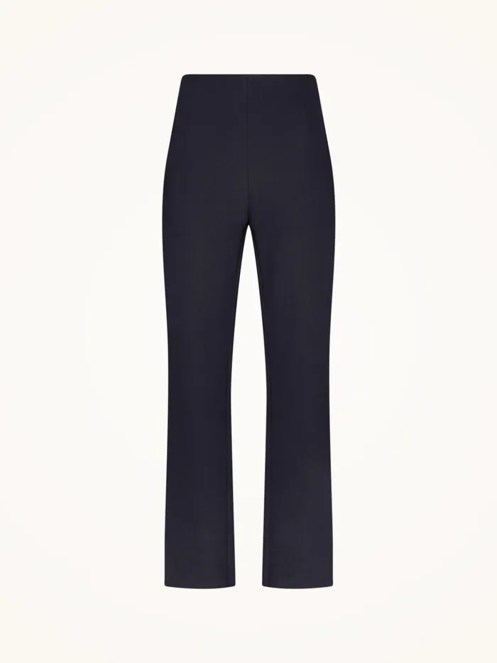 Wolford Scuba Tailor Trousers Deep Night Women Trousers and Jumpsuits