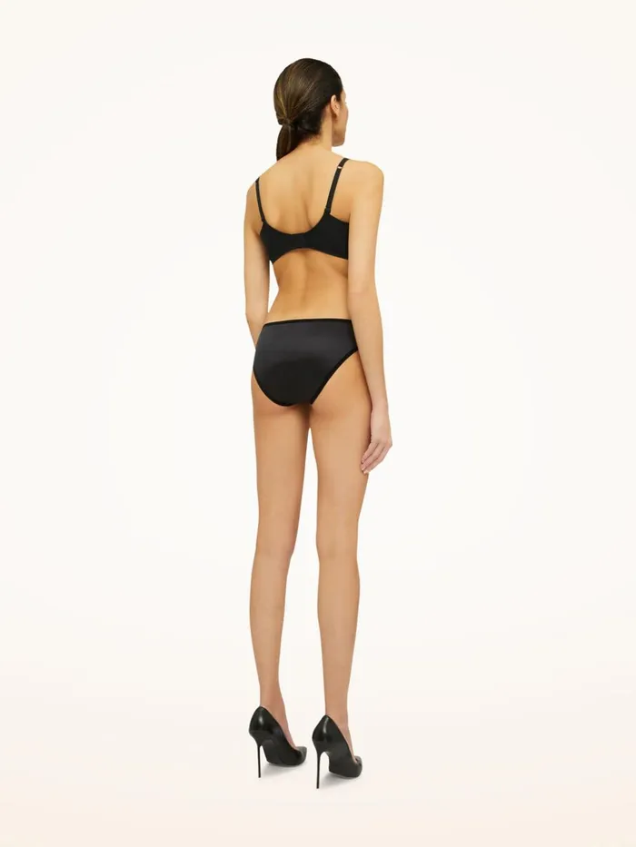 Wolford Sheer Touch Tanga Black Women Panties Wolford Sheer Touch Tanga Black Women Panties