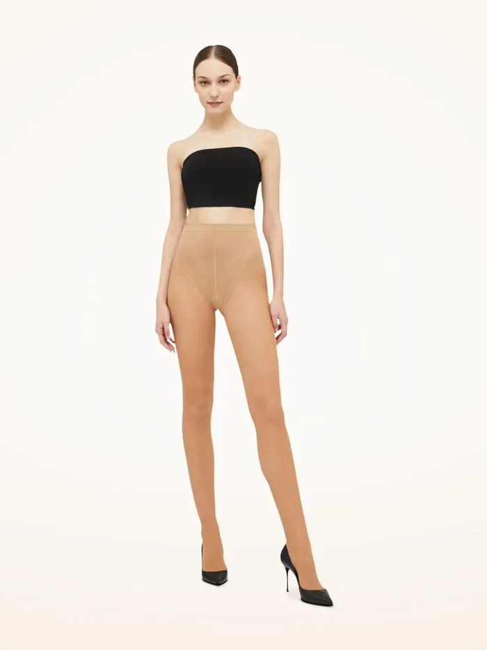 Wolford Tummy 20 Control Top Tights Gobi Women Tights and Socks