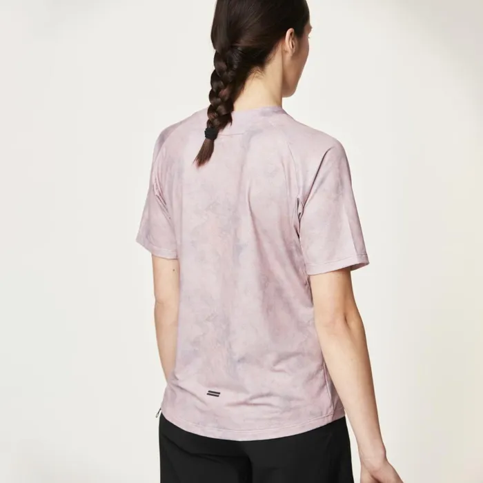 Woman ICE FLOW PRINTED TECH TEE Picture Organic Clothing TShirts