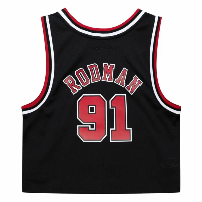 Women039s TShirts and Tops Mitchell and Ness Womens NandN Crop Tank Chicago Bulls 1997 Dennis Rodman Women039s TShirts and Tops Mitchell and Ness Womens NandN Crop Tank Chicago Bulls 1997 Dennis Rodman