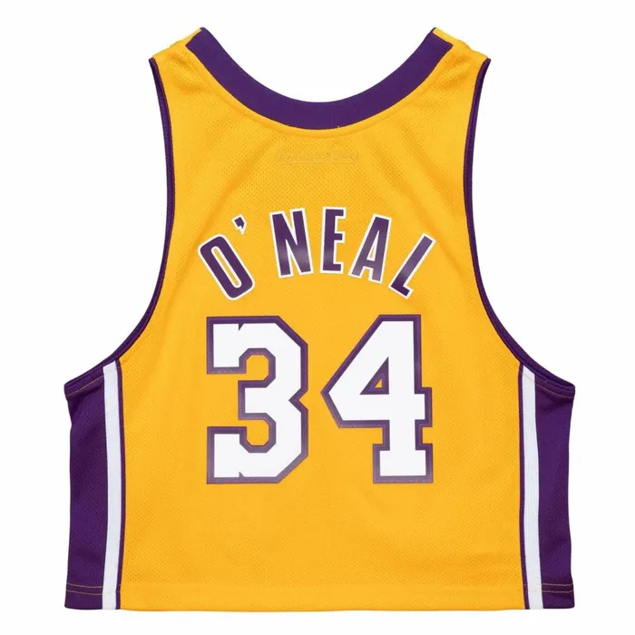 Women039s TShirts and Tops Mitchell and Ness Womens NandN Crop Tank Los Angeles Lakers 1999 Shaquille O039Neal Women039s TShirts and Tops Mitchell and Ness Womens NandN Crop Tank Los Angeles Lakers 1999 Shaquille O039Neal