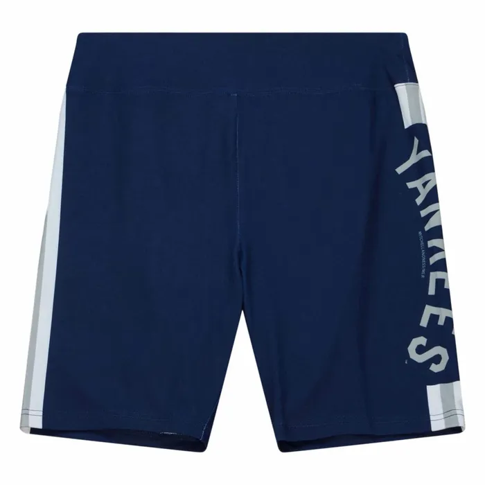 Women039s Womens Mitchell and Ness Womens Biker Shorts New York Yankees