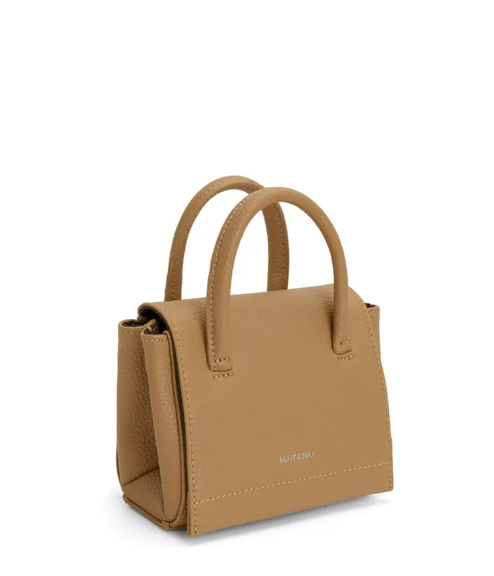 Women Adel Micro Vegan Satchel 8211 Purity Scone Matt and Nat Satchels