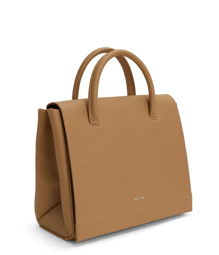 Women Adel Vegan Satchel 8211 Purity Scone Matt and Nat Satchels