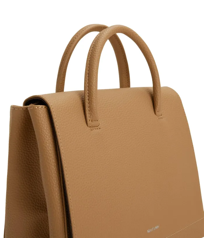 Women Adel Vegan Satchel 8211 Purity Scone Matt and Nat Satchels