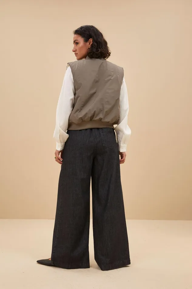 Women Aleksi Sleeveless Jacket Clay Bybar Jackets