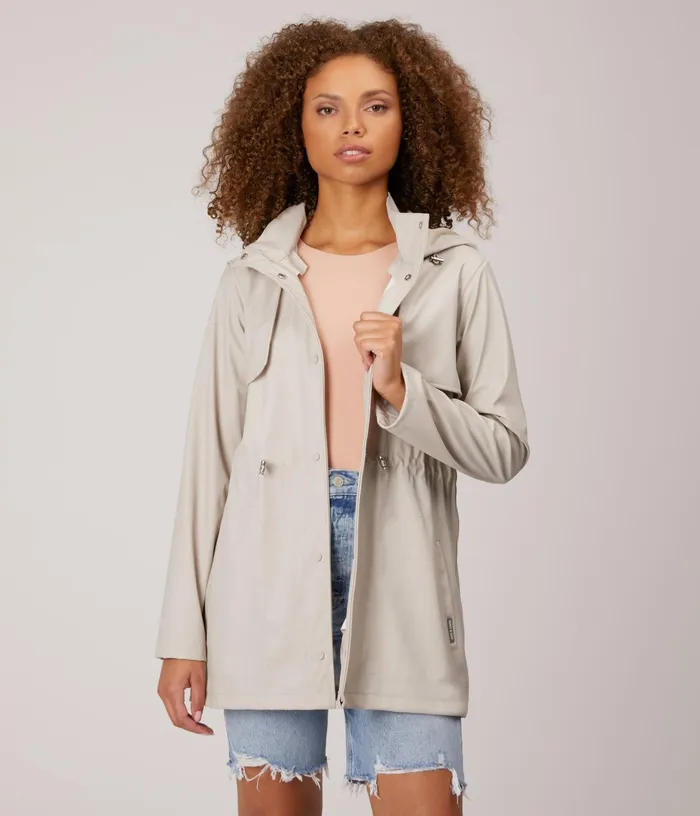 Women Alexis WomenS Rain Jacket Nude Matt and Nat Raincoats