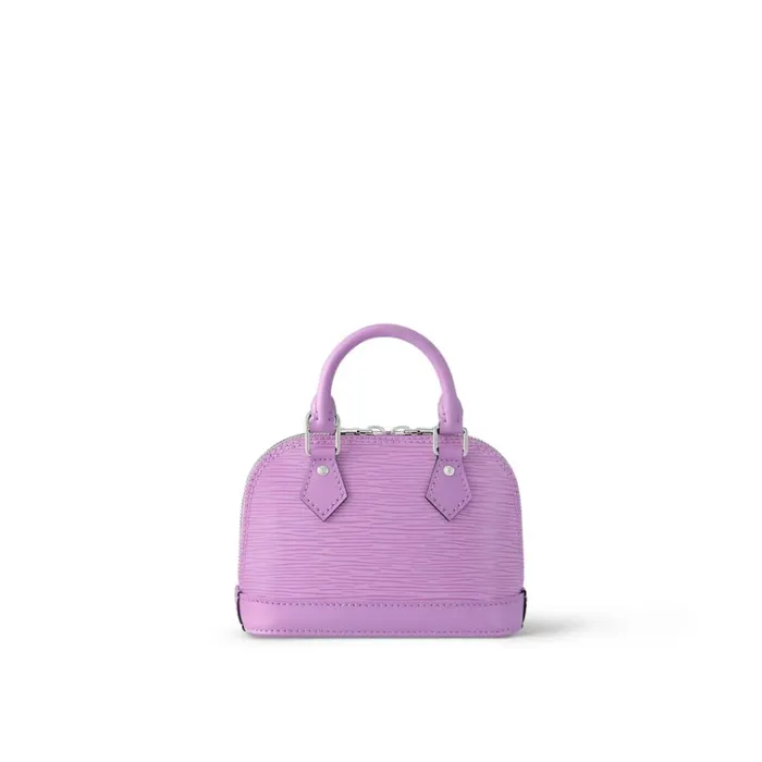 Women Alma Bag Louis Vuitton Louis Vuitton Lilas Provence Lilac M82402 Nano Alma 8211 Louis Vuitton Handbag Store