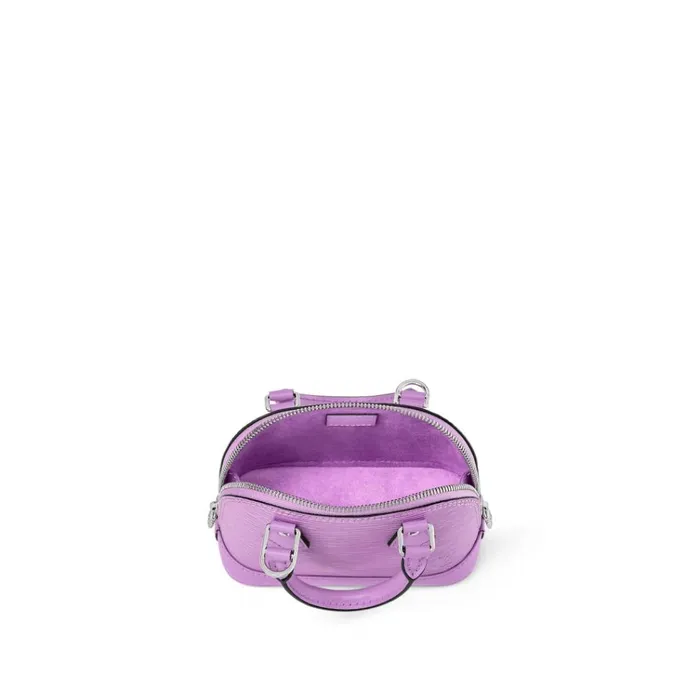 Women Alma Bag Louis Vuitton Louis Vuitton Lilas Provence Lilac M82402 Nano Alma 8211 Louis Vuitton Handbag Store
