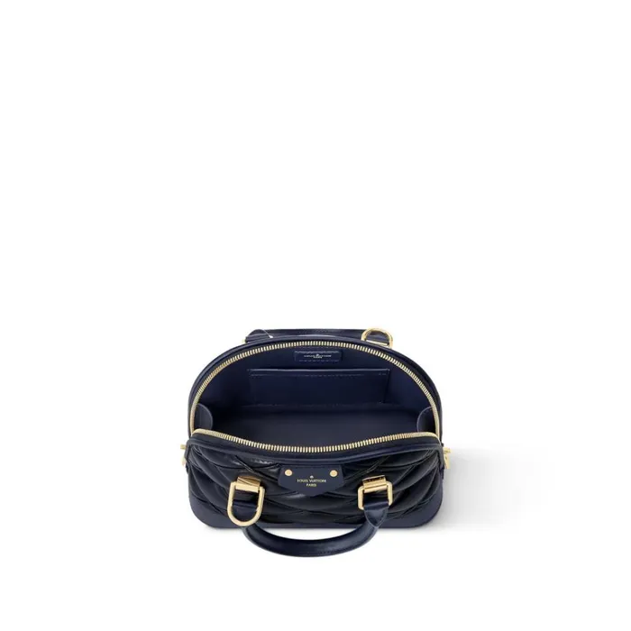 Women Alma Bag Louis Vuitton Louis Vuitton Navy Blue M23666 Alma BB 8211 Louis Vuitton Handbag Store