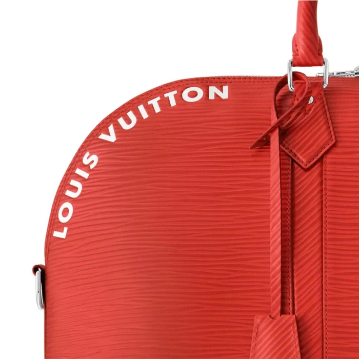 Women Alma Bag Louis Vuitton Louis Vuitton Vermillon Red M23717 Alma Travel GM 8211 Louis Vuitton Handbag Store