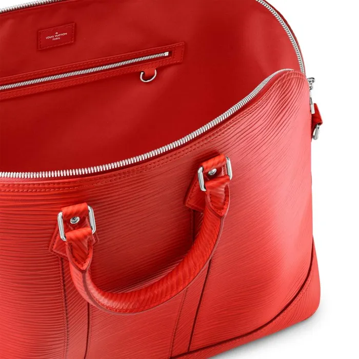 Women Alma Bag Louis Vuitton Louis Vuitton Vermillon Red M23717 Alma Travel GM 8211 Louis Vuitton Handbag Store