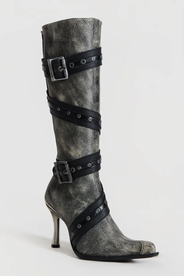 Women Assassin Heeled Boot Jaded London Footwear