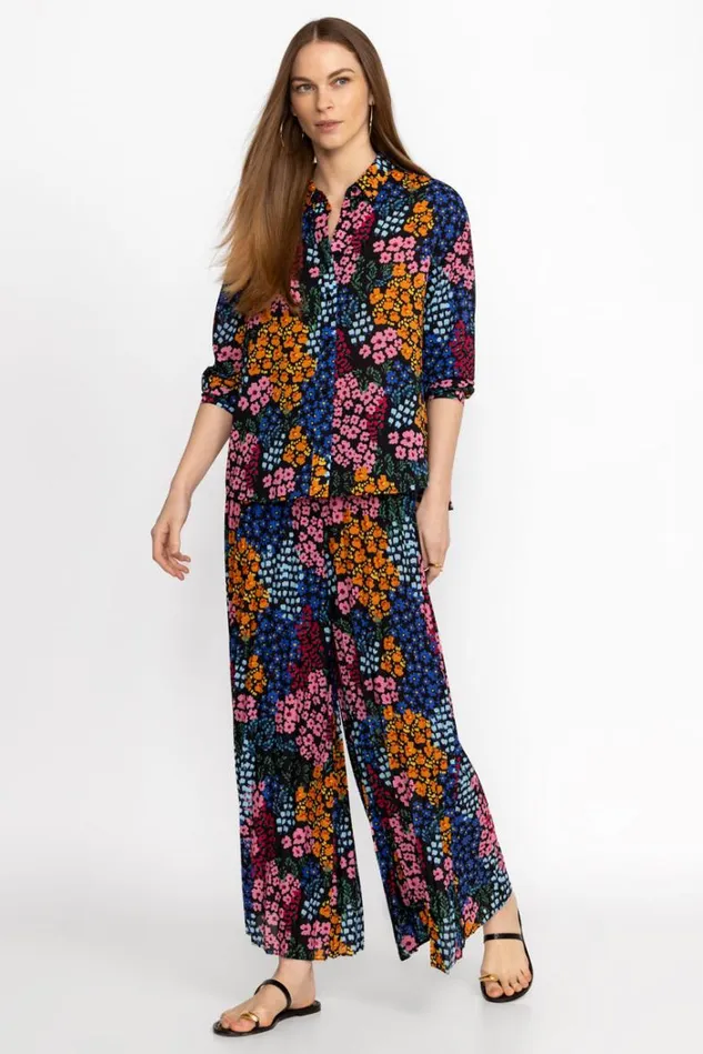 Women ASTRID PLEATED PANT Astrid Johnny Was Bottoms