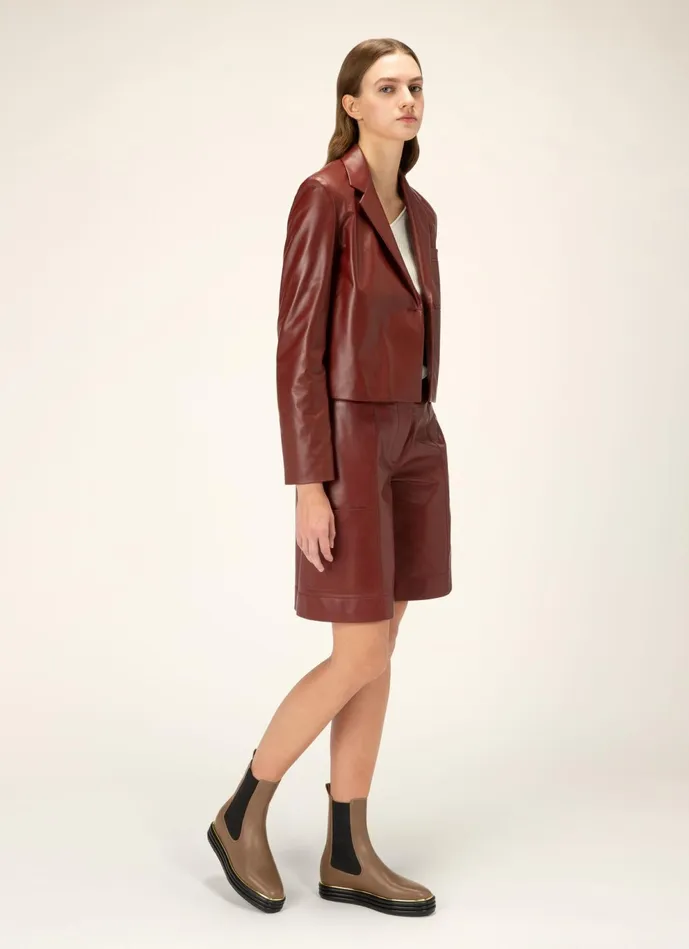 Women Bally Boots Faelisa 8211 Leather Boots In Taupe