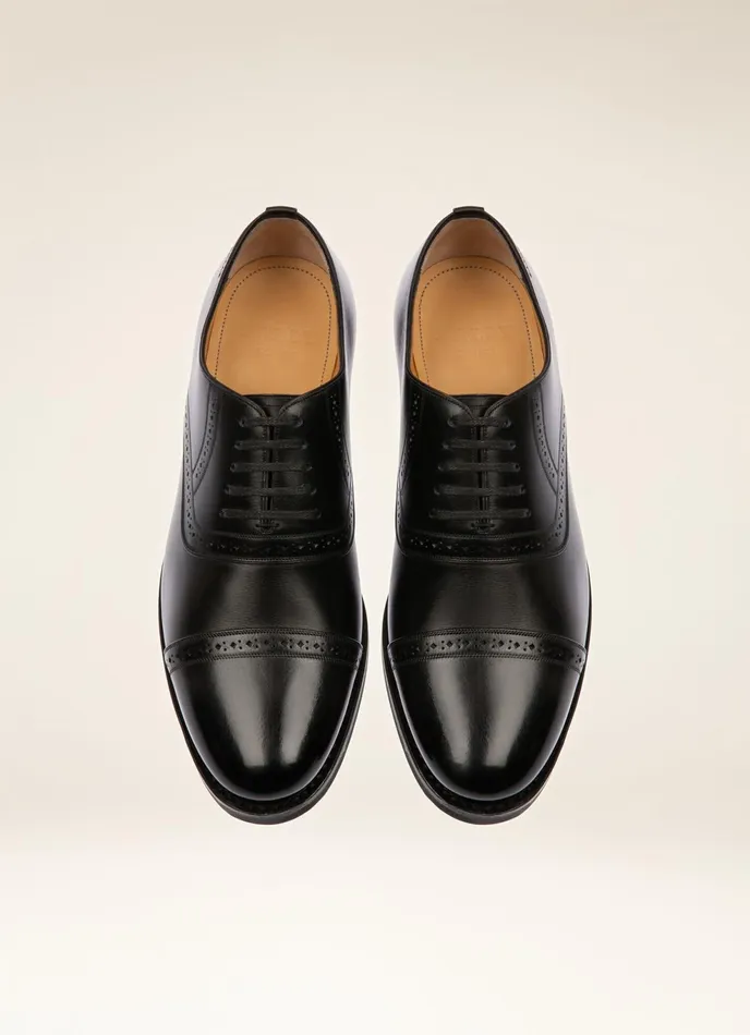 Women Bally Flats and Moccasins Francies 8211 Leather Derby Shoes In Black