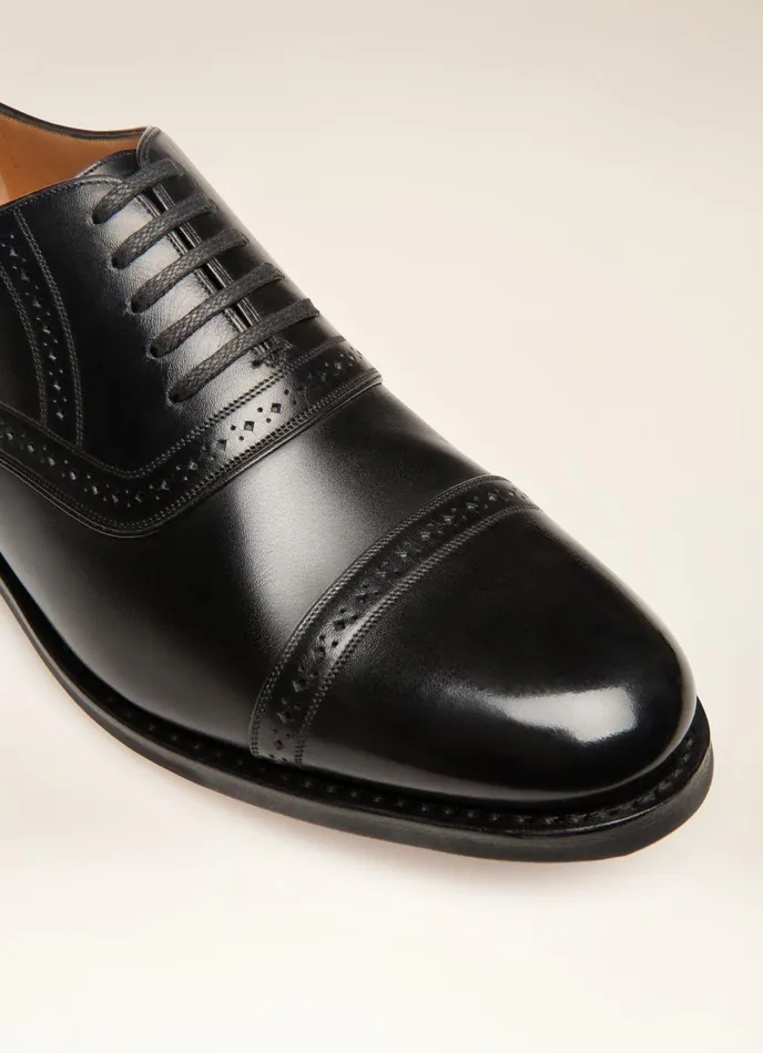 Women Bally Flats and Moccasins Francies 8211 Leather Derby Shoes In Black