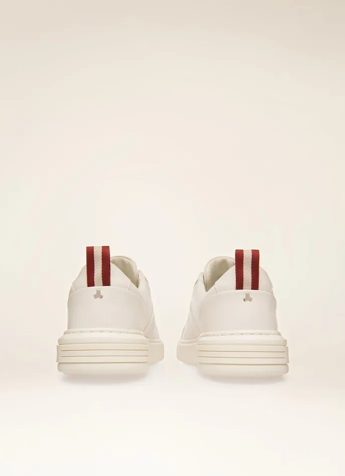 Women Bally Sneakers Maxim 8211 Leather Sneakers In White