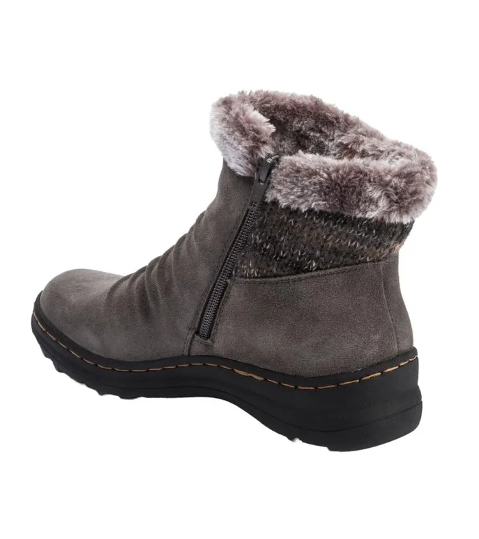 Women Baretraps Booties Acelyn Cold Weather Bootie Dk Grey Women Baretraps Booties Acelyn Cold Weather Bootie Dk Grey