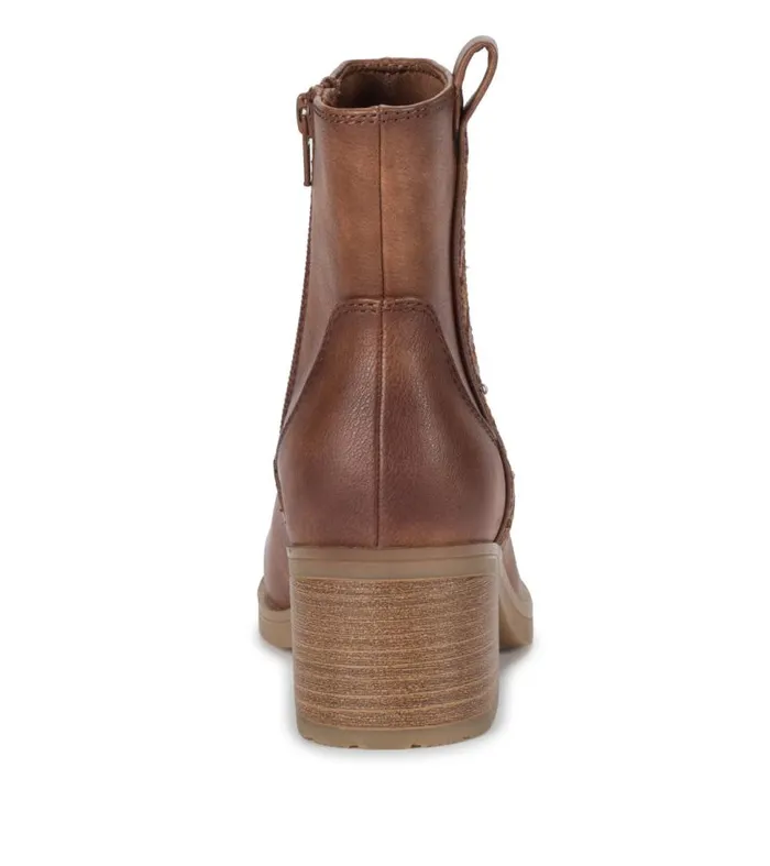 Women Baretraps Booties Covina Block Heel Bootie Brush Brown Women Baretraps Booties Covina Block Heel Bootie Brush Brown