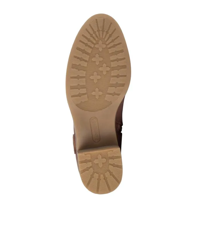 Women Baretraps Booties Covina Block Heel Bootie Brush Brown Women Baretraps Booties Covina Block Heel Bootie Brush Brown