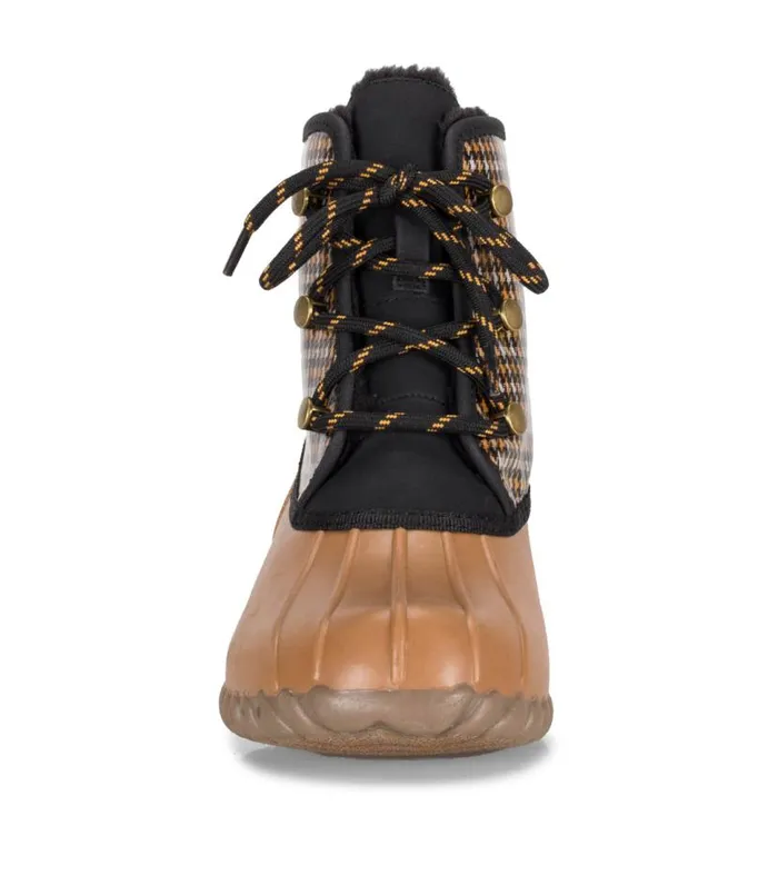 Women Baretraps Booties Fernanda Duck Boot Camel Multi
