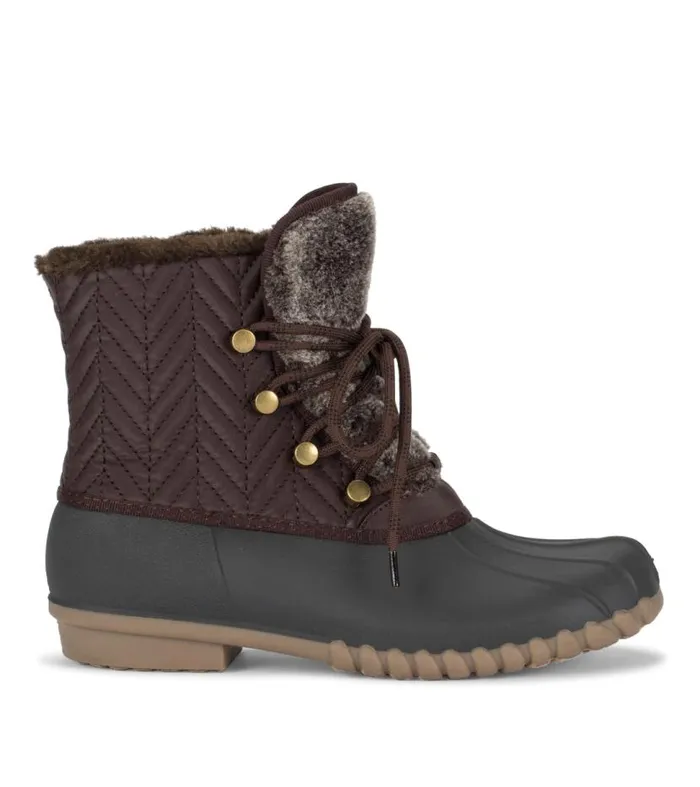 Women Baretraps Booties Flash Duck Boot Dark Brown Women Baretraps Booties Flash Duck Boot Dark Brown