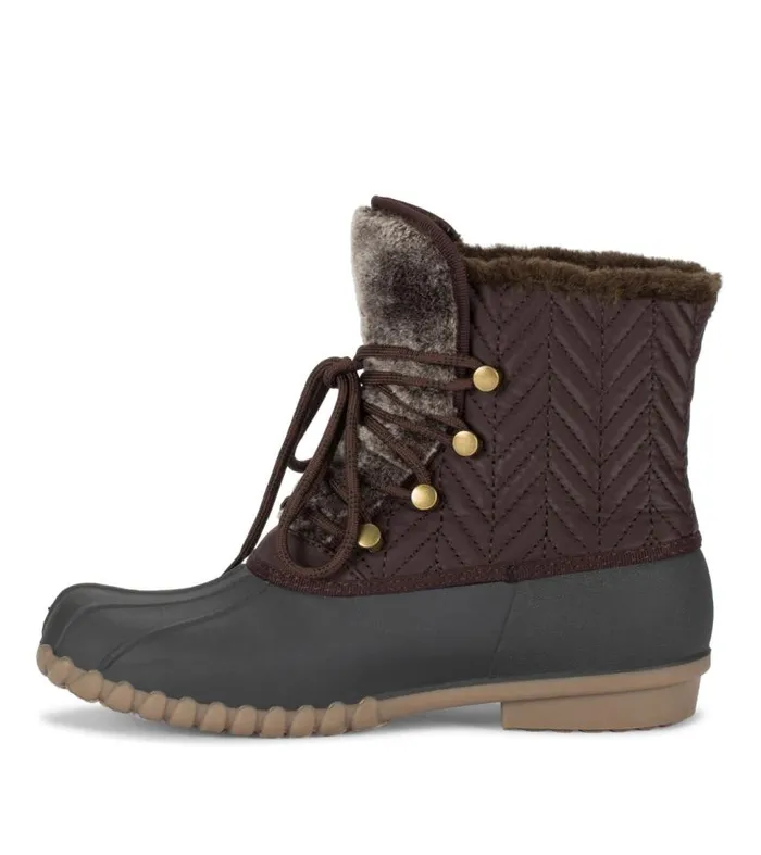 Women Baretraps Booties Flash Duck Boot Dark Brown Women Baretraps Booties Flash Duck Boot Dark Brown
