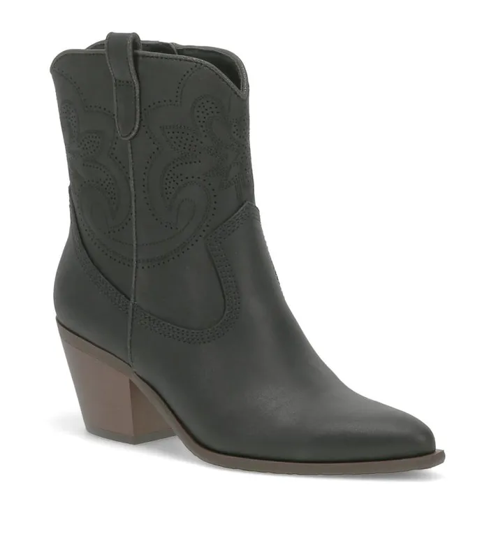 Women Baretraps Booties Yenni Western Boot Black