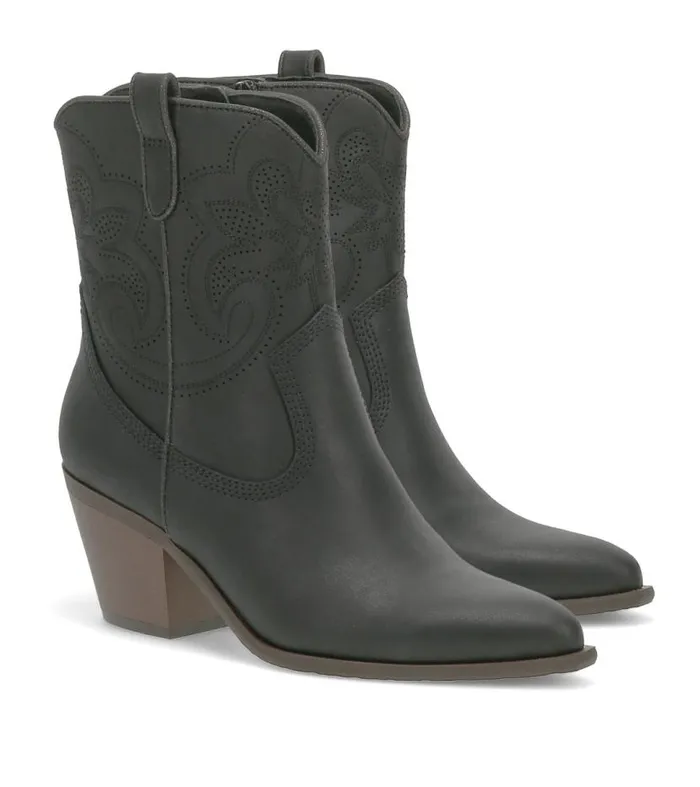 Women Baretraps Booties Yenni Western Boot Black