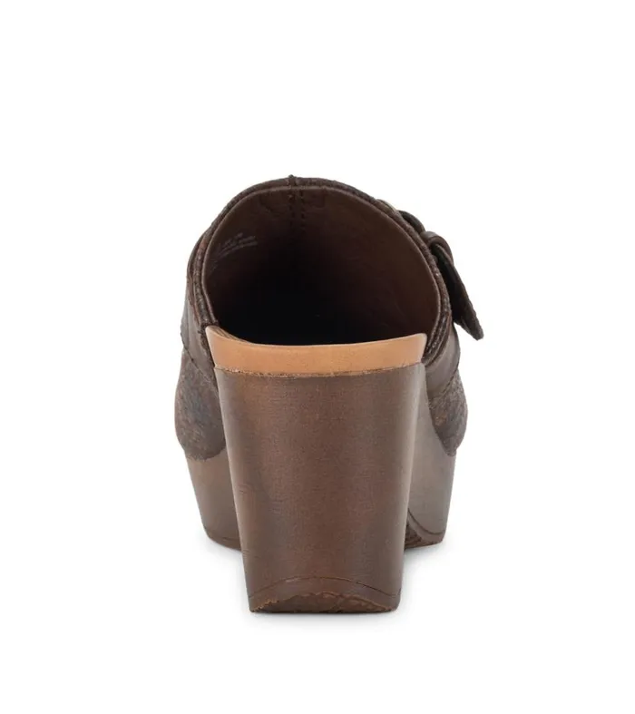 Women Baretraps Clogs and Mules Belita Clog Dark Brown Women Baretraps Clogs and Mules Belita Clog Dark Brown