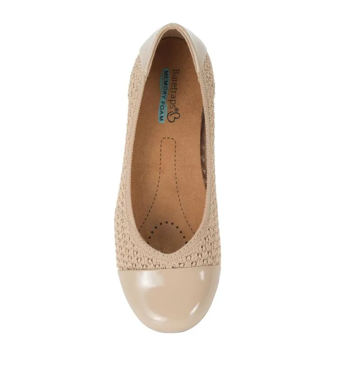 Women Baretraps Flats and Loafers Mia Casual Flat Sand Women Baretraps Flats and Loafers Mia Casual Flat Sand