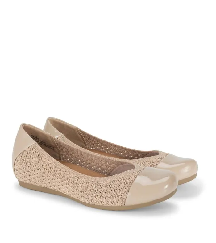 Women Baretraps Flats and Loafers Mia Casual Flat Sand Women Baretraps Flats and Loafers Mia Casual Flat Sand