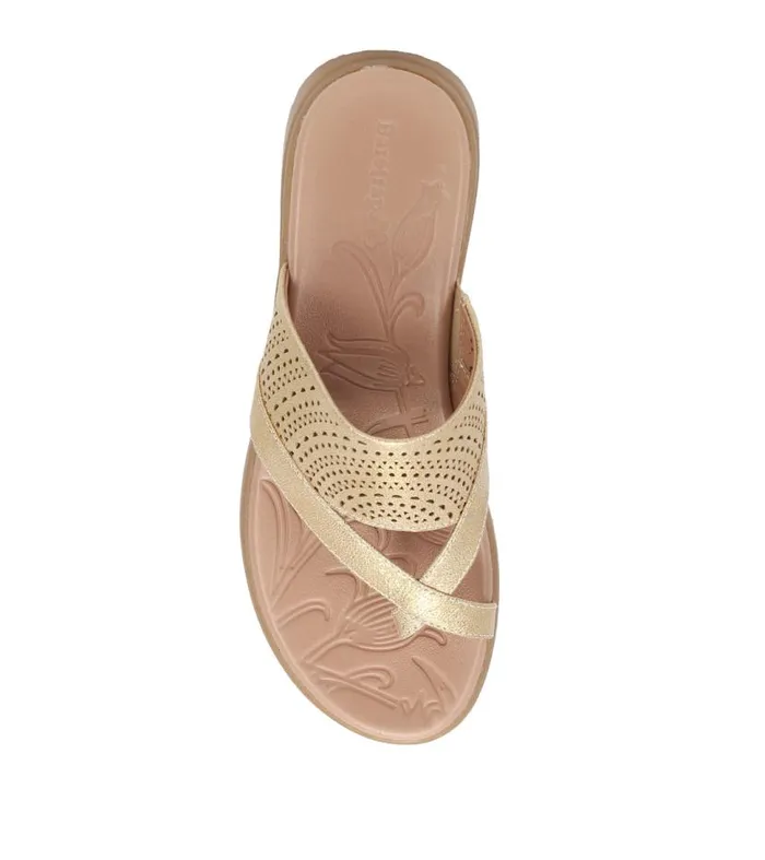 Women Baretraps Slides and Slip On Sandals Brett Slide Sandal Old Gold Women Baretraps Slides and Slip On Sandals Brett Slide Sandal Old Gold