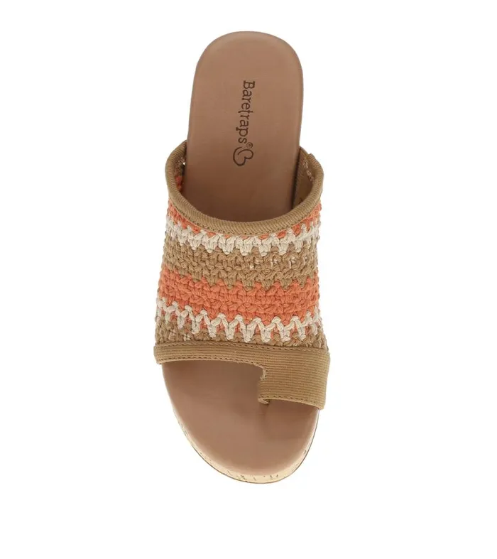 Women Baretraps Slides and Slip On Sandals Michaela Block Heel Sandal Orange Aid Multi Women Baretraps Slides and Slip On Sandals Michaela Block Heel Sandal Orange Aid Multi