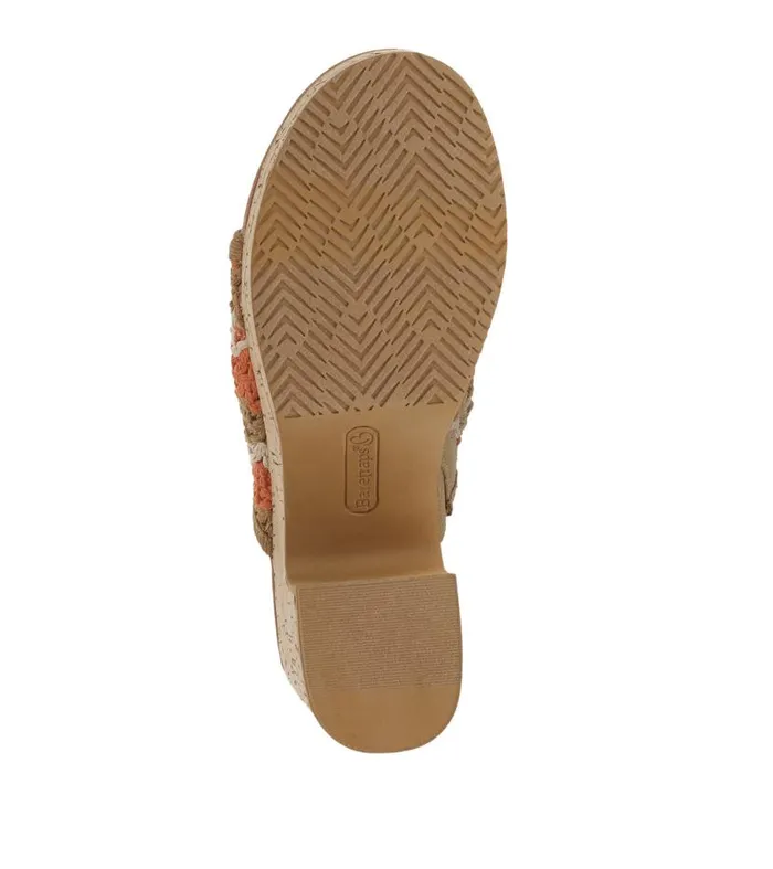 Women Baretraps Slides and Slip On Sandals Michaela Block Heel Sandal Orange Aid Multi Women Baretraps Slides and Slip On Sandals Michaela Block Heel Sandal Orange Aid Multi