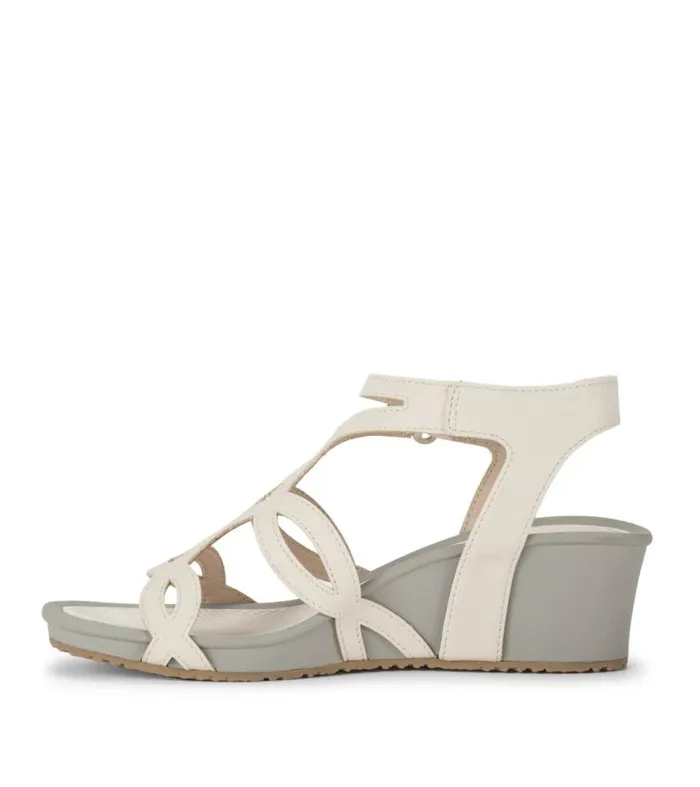 Women Baretraps Wedge Sandals Raeanne Wedge Sandal Cream Women Baretraps Wedge Sandals Raeanne Wedge Sandal Cream