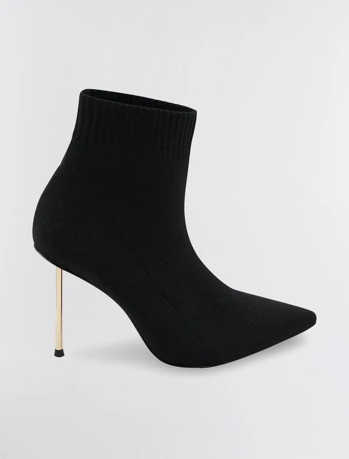 Women BCBG Shoes Kenda Sock Boot Black